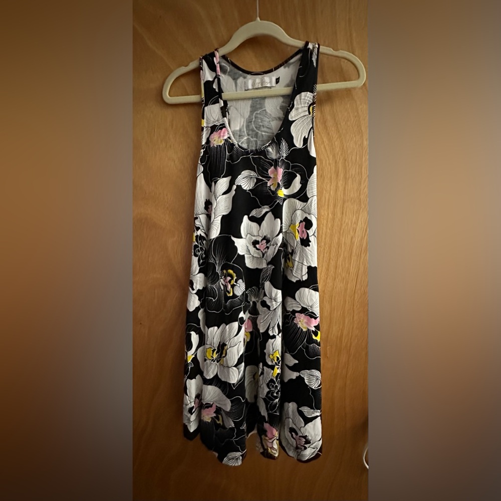 Ava Sky Fighting Eel dress, small, flower print